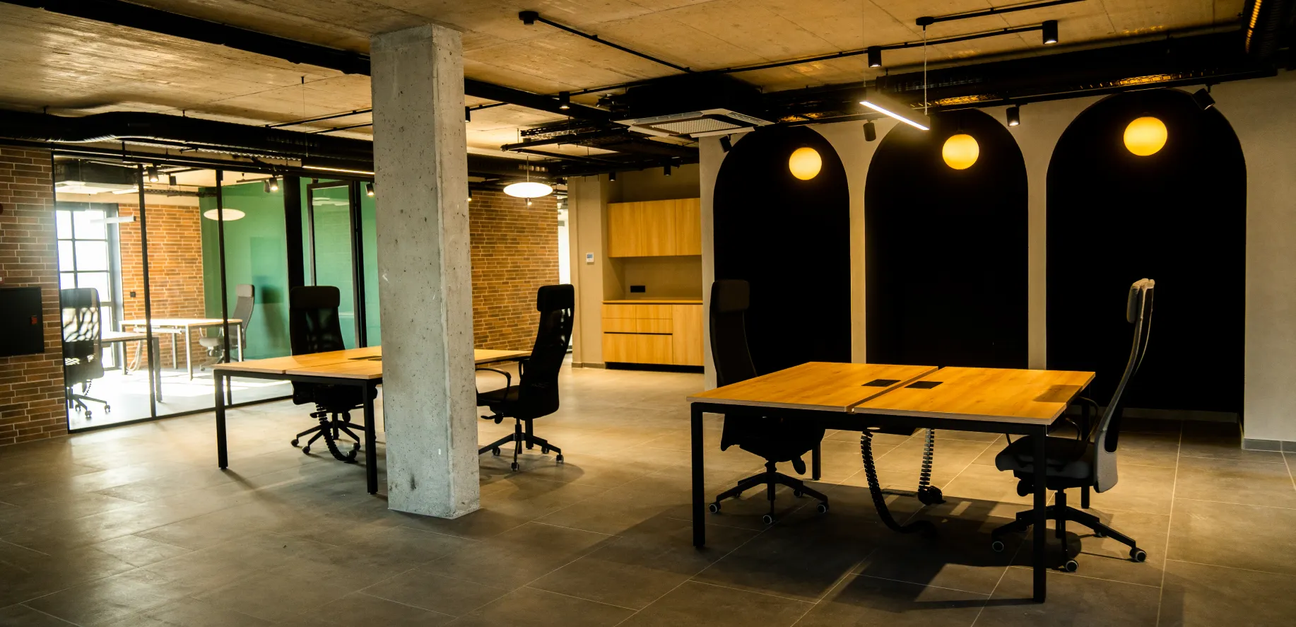 Solent Film, inside the office spaces